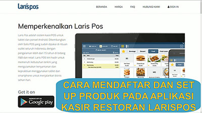 Cara Daftar Dan Setup Produk Laris Pos