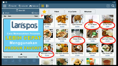 Cara Memasukkan Data Pesanan Lebih Cepat Menggunakan Produk Favorit